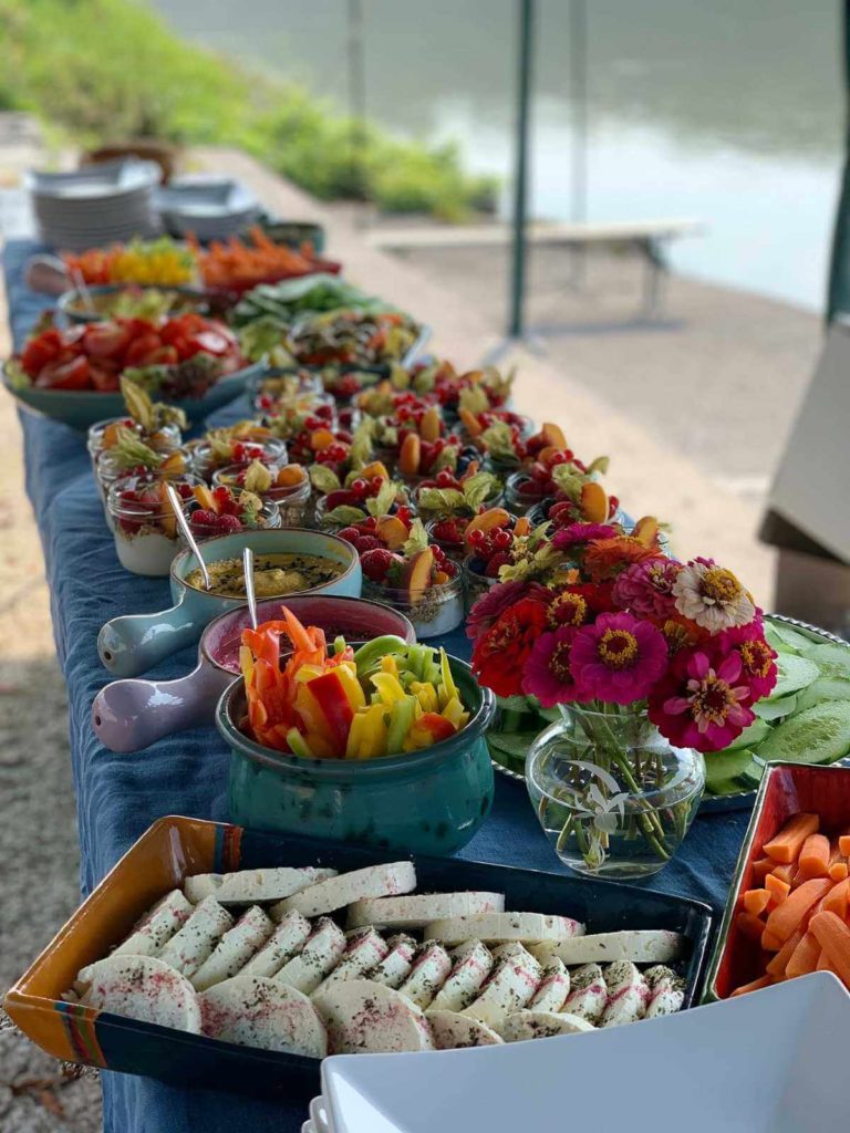 Sunshine Yoga Frühstück an der Donau